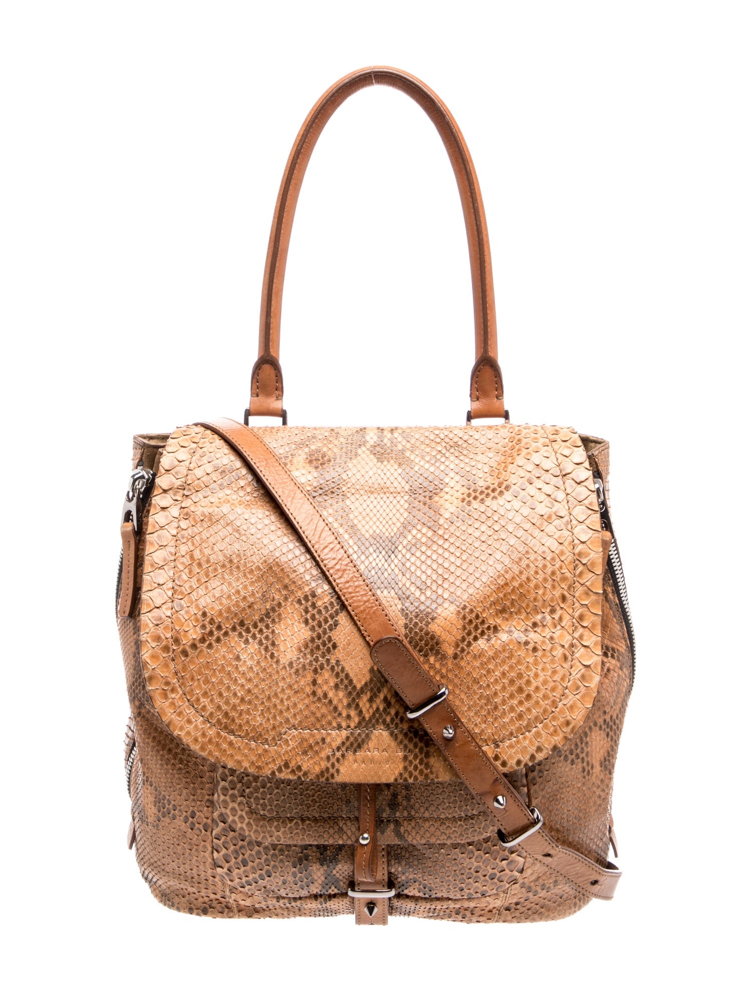 Barbara Bui Python Shoulder Bag