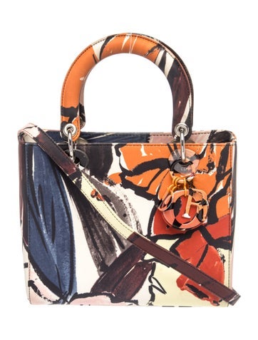 Canvas Lady Dior Medium Vintage