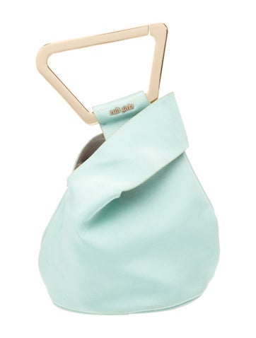 Cult Gaia Canvas Evening Bag