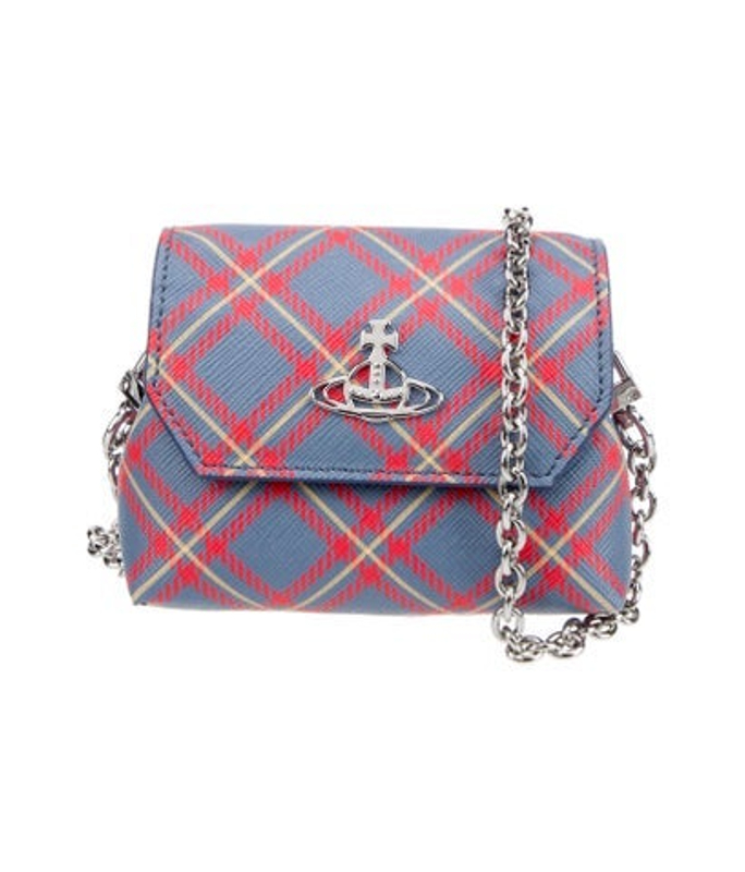 Vivienne Westwood Westwood Saffiano Leather Crossbody Bag