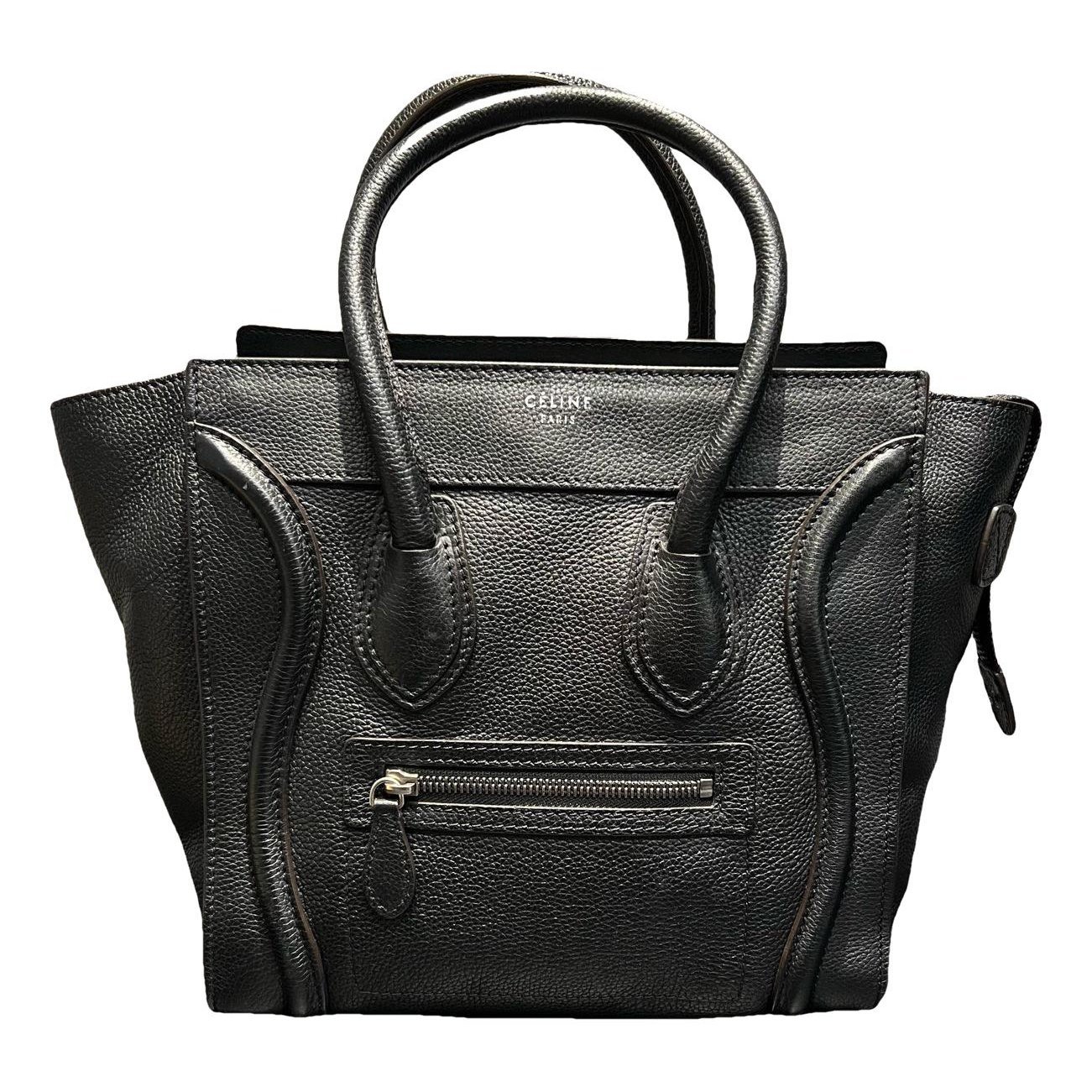 Luggage leather handbag