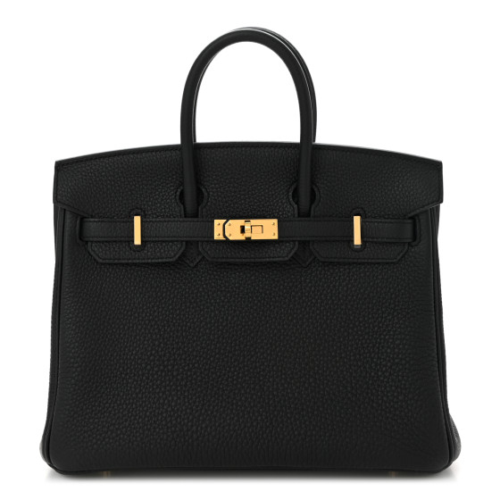 Hermes Togo Birkin 25 Black
