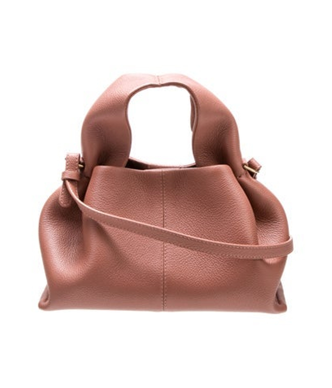 Polene Leather Crossbody Bag