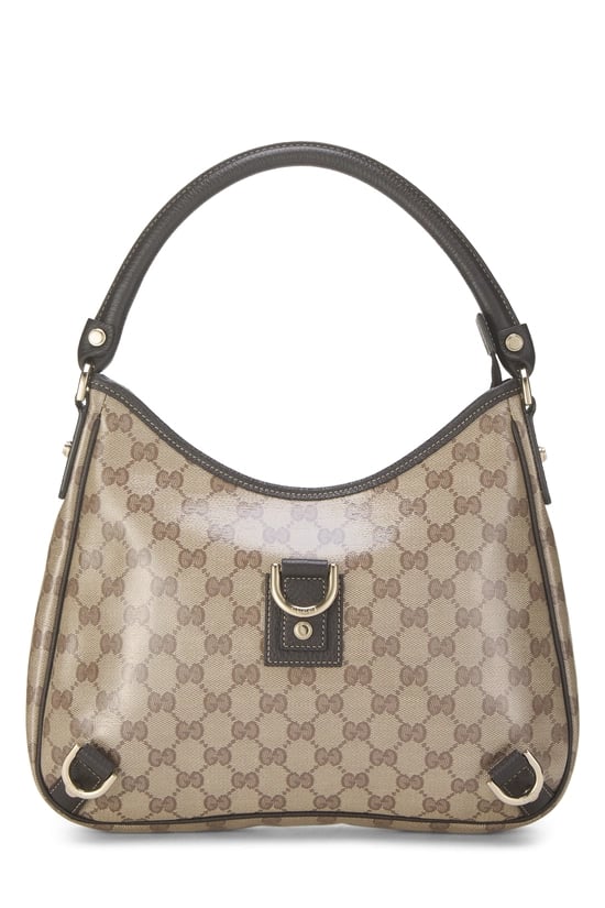 Original GG Crystal D-Ring Abbey Hobo