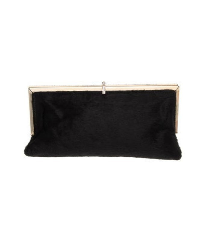 Badgley Mischka Mischka Ponyhair Evening Bag