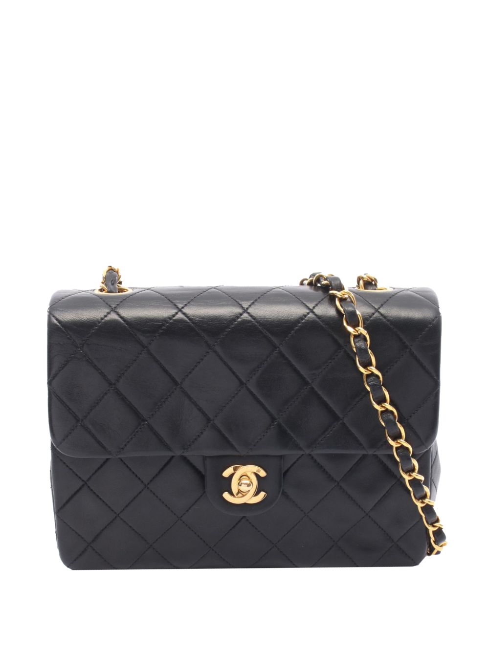 1997-1999 Mini Square Classic Lambskin Single Flap crossbody bag