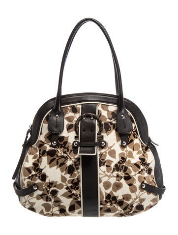 Ponyhair Top Handle Bag