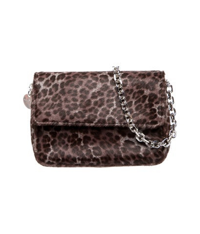 Judith Leiber Leiber Ponyhair Crossbody Bag W Tags