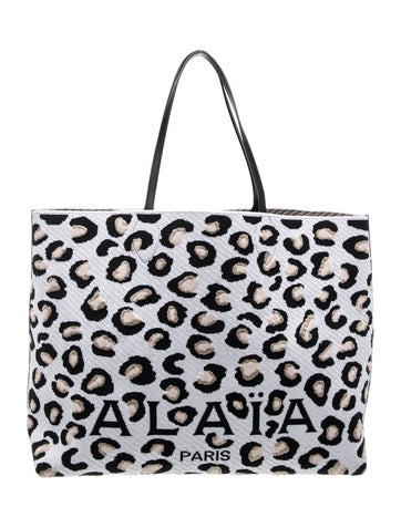 Alaia Canvas Tote