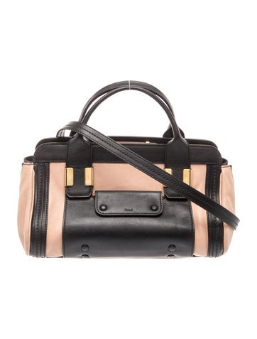 Leather Top Handle Bag
