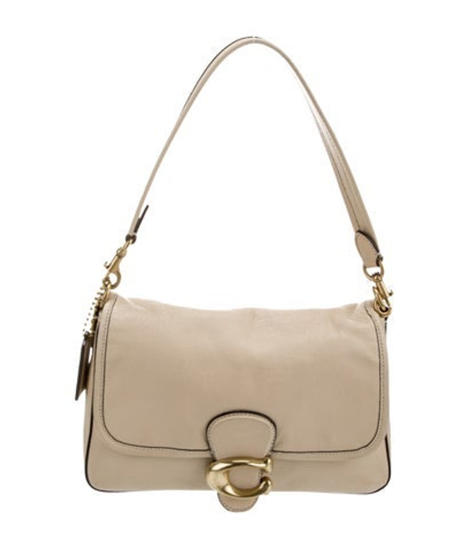 Coach Leather Top Handle Bag