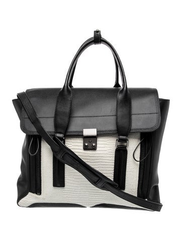 Leather Top Handle Bag