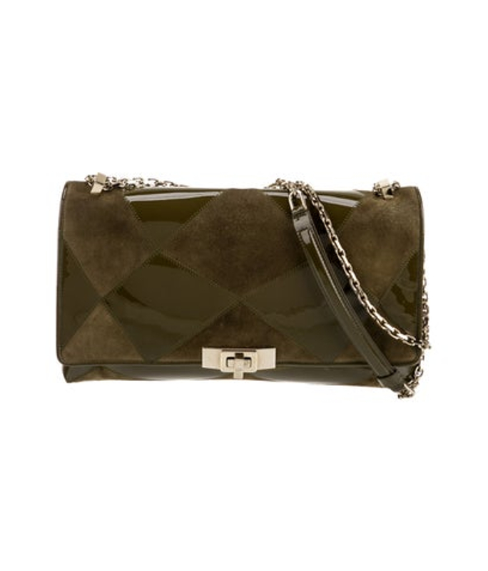 Roger Vivier Vivier Suede Shoulder Bag