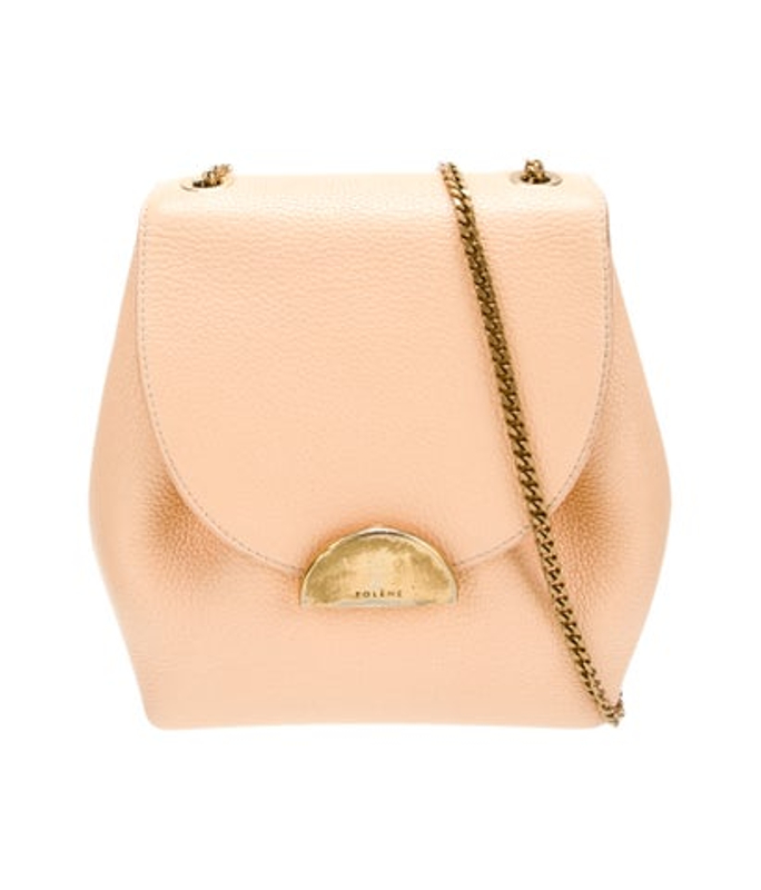 Polene Leather Crossbody Bag