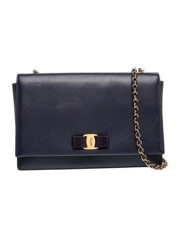 Ferragamo Vara Bow Clutch