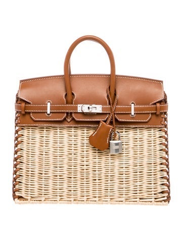 Osier Wicker & Barenia Picnic Birkin 25