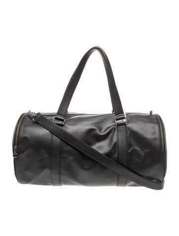 Telfar Leather Weekender Bag