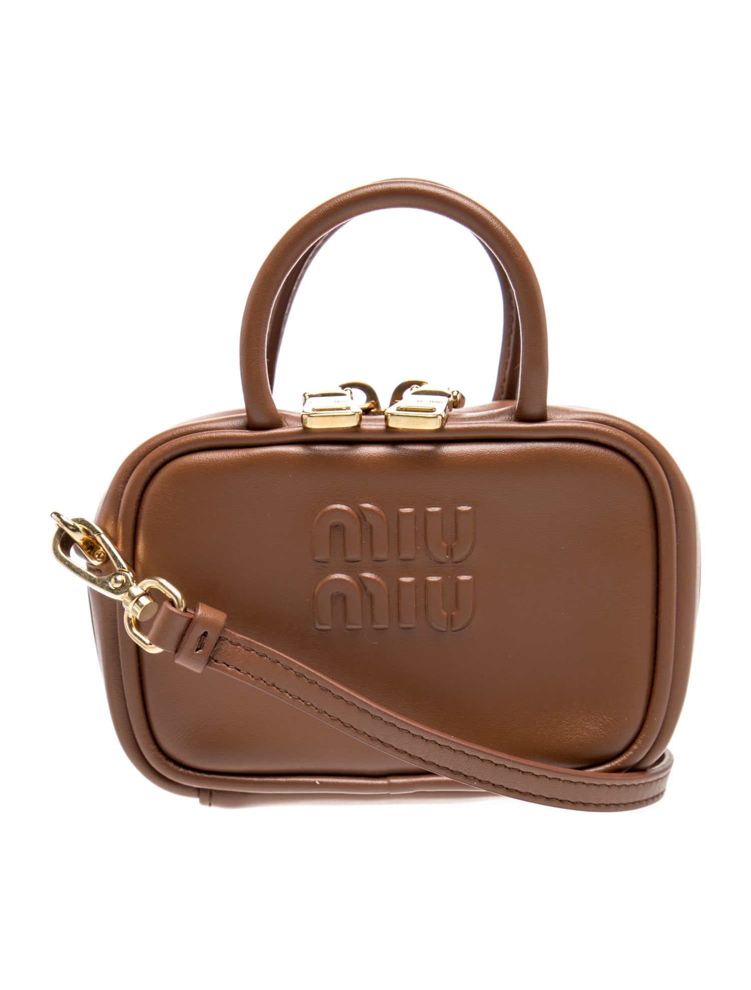 Leather Top Handle Bag