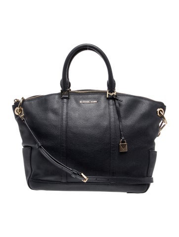 Michael Kors Leather Weekender Bag