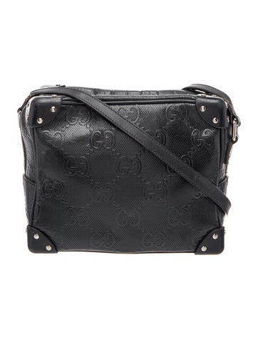 GG Embossed Trunk Crossbody