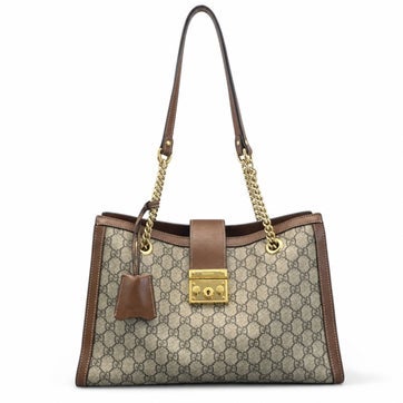 Canvas Padlock Tote Medium