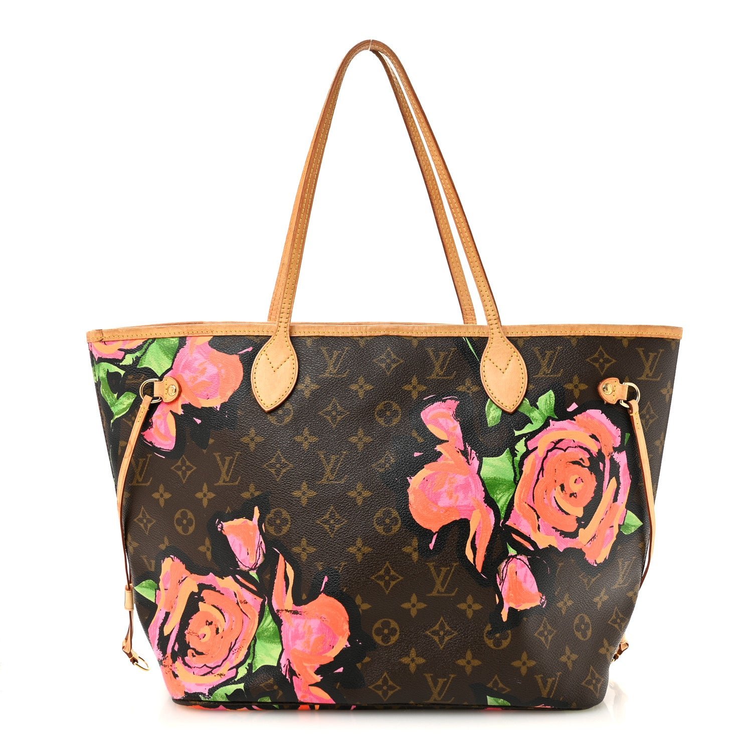 Louis Vuitton Monogram Roses Neverfull MM