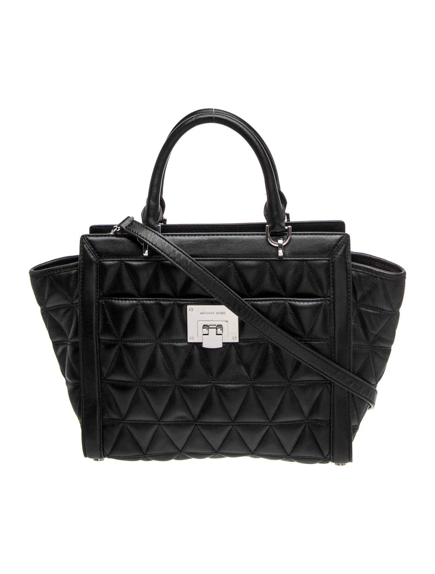 Leather Top Handle Bag