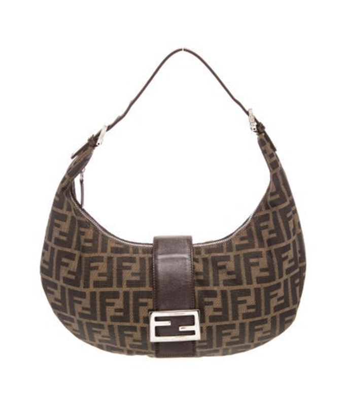 Fendi Zucca Ff Hobo Vintage