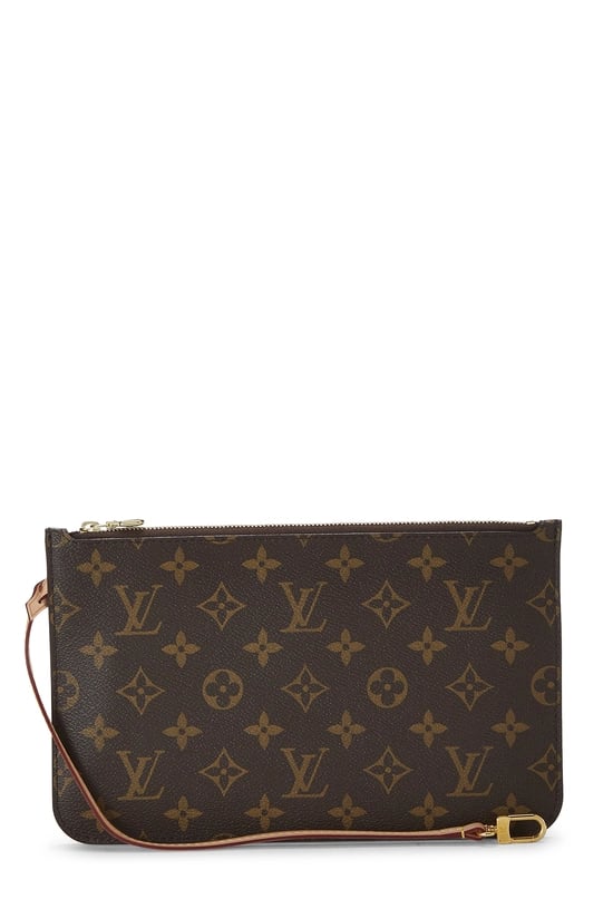 Monogram Canvas Neverfull Pouch MM NM