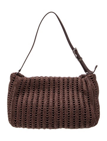 Raffia Shoulder Bag w/ Tags