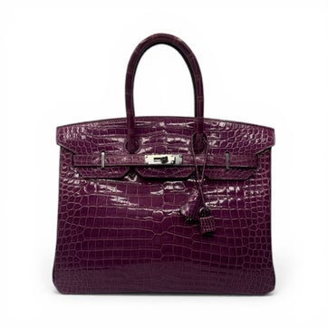 Hermes Porosus Crocodile Birkin 35