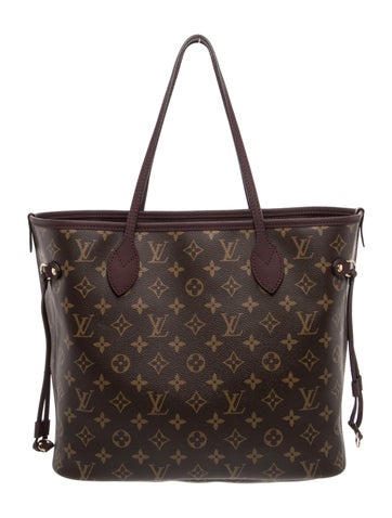 LV Monogram Neverfull Inside Out MM