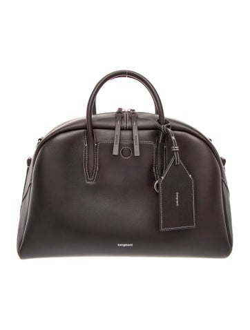 Leather Yore Bowling Bag