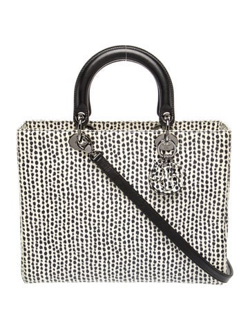 Snakeskin Lady Dior Large