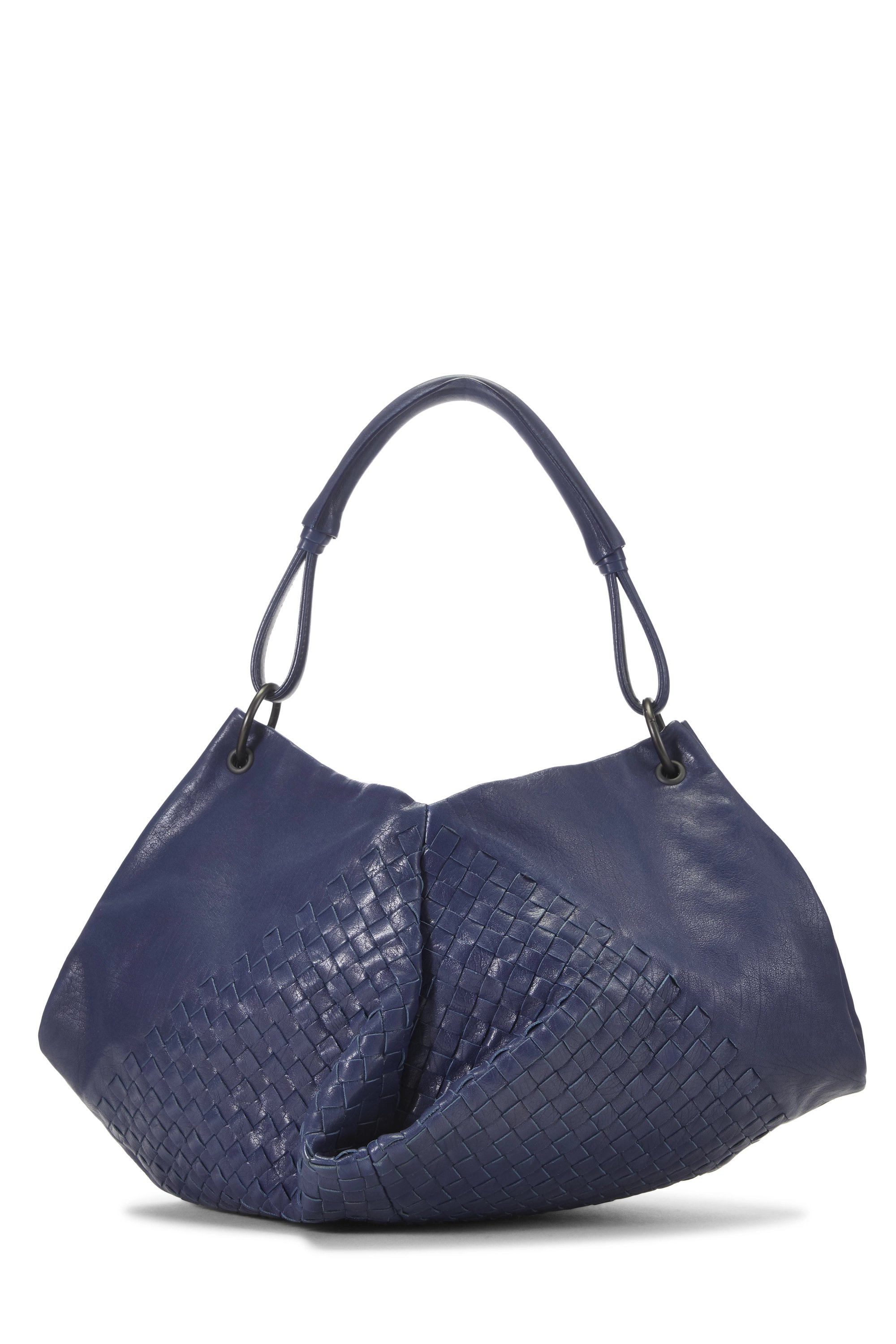 Navy Intrecciato Aquilone Fortune Cookie Hobo