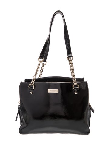 Patent Leather Shoulder Bag