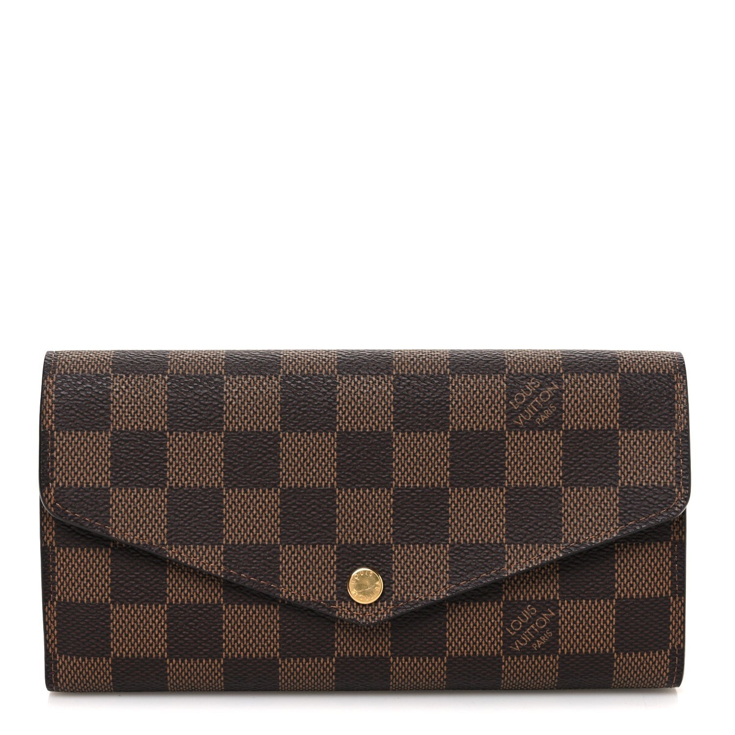 Louis Vuitton Damier Ebene Sarah Wallet NM