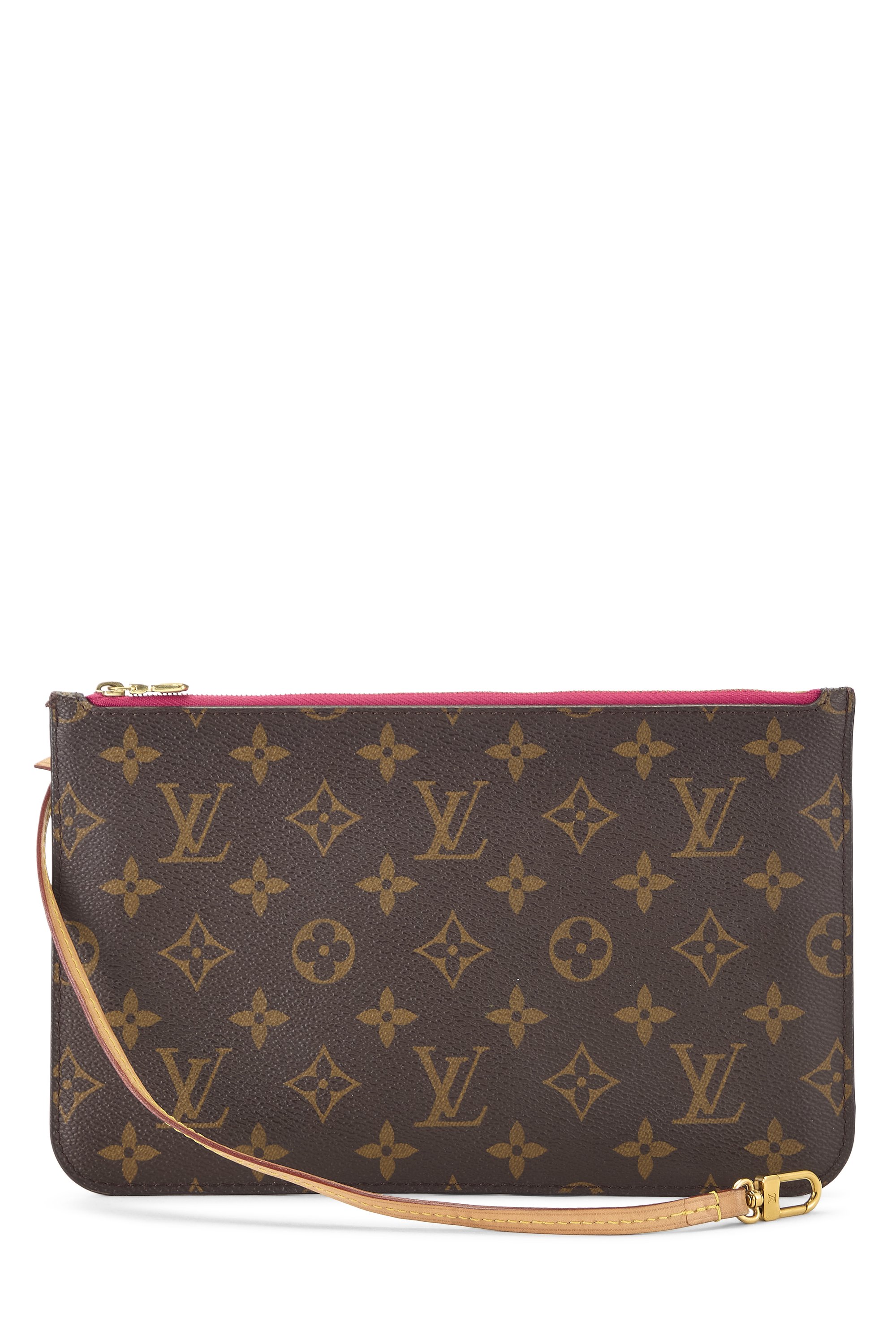 Monogram Canvas Neverfull Pouch MM NM