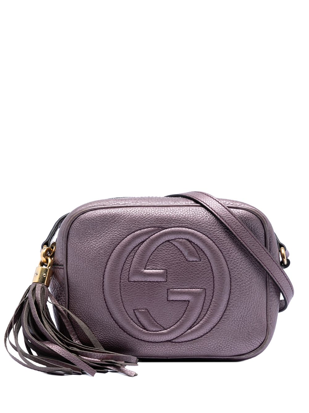 2016-2026 Metallic Leather Soho Disco crossbody bag