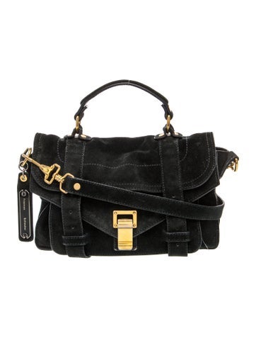 Suede Shoulder Bag