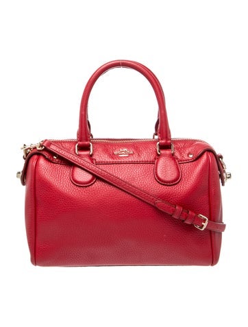 Leather Top Handle Bag