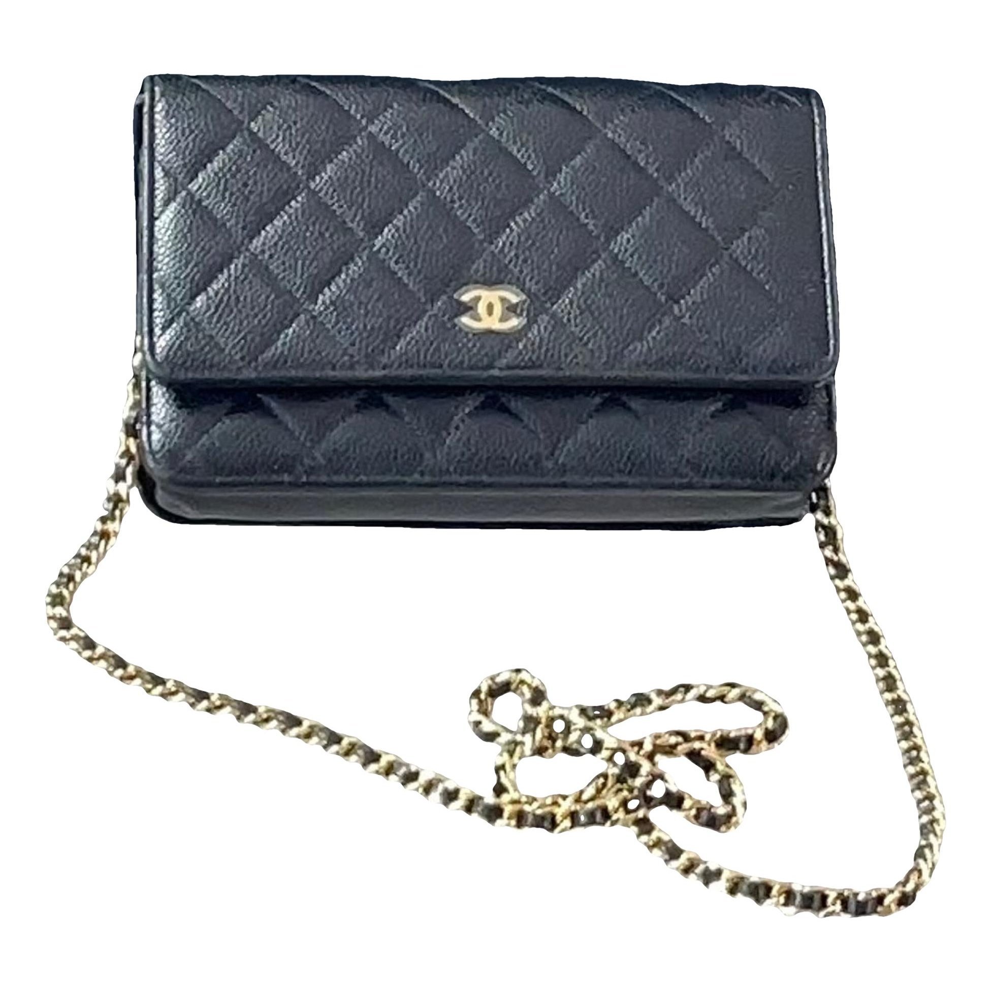 Wallet On Chain Gabrielle leather crossbody bag