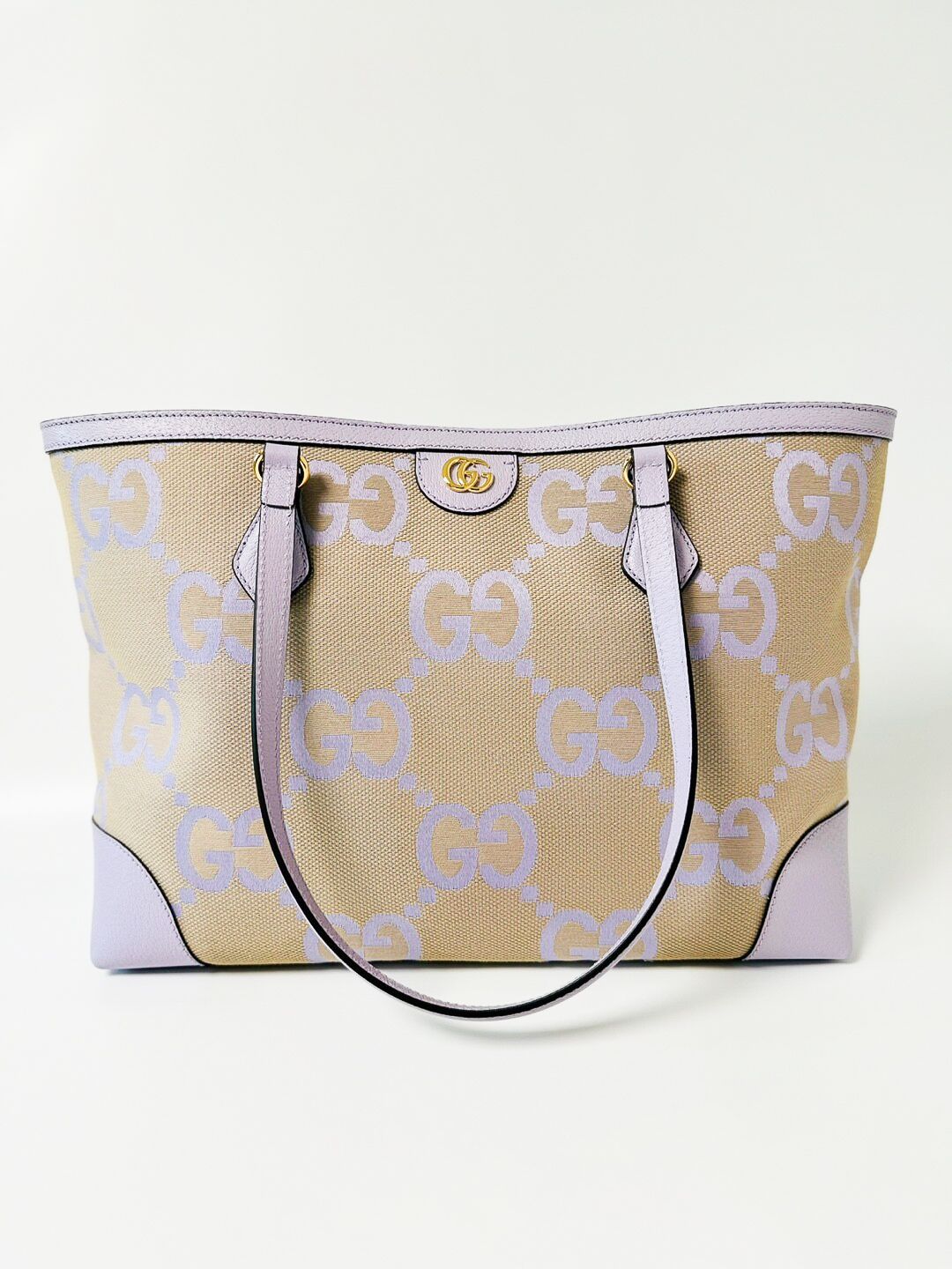 Gucci Gucci Ophidia Jumbo GG Tote, Purple/Lavender, Like New in Dustbag GA001