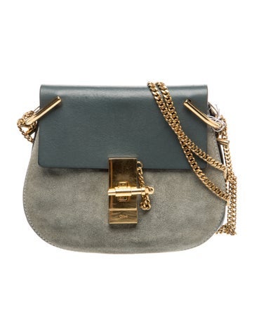 Suede Drew Shoulder Bag