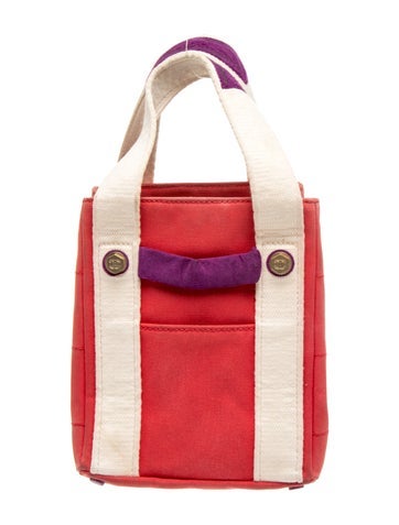 Square Quilt Canvas Tote