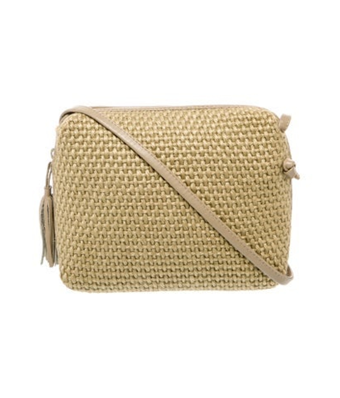 Bottega Veneta Veneta Raffia Crossbody Bag
