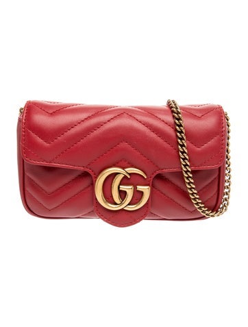 Leather Marmont Super Mini