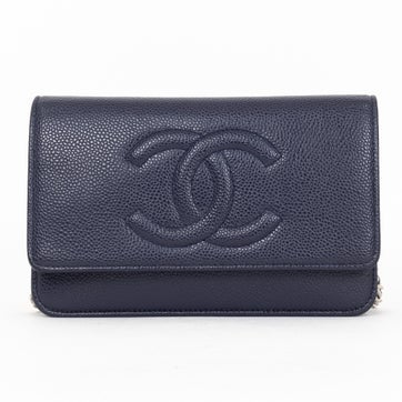 Leather Timeless Wallet On Chain