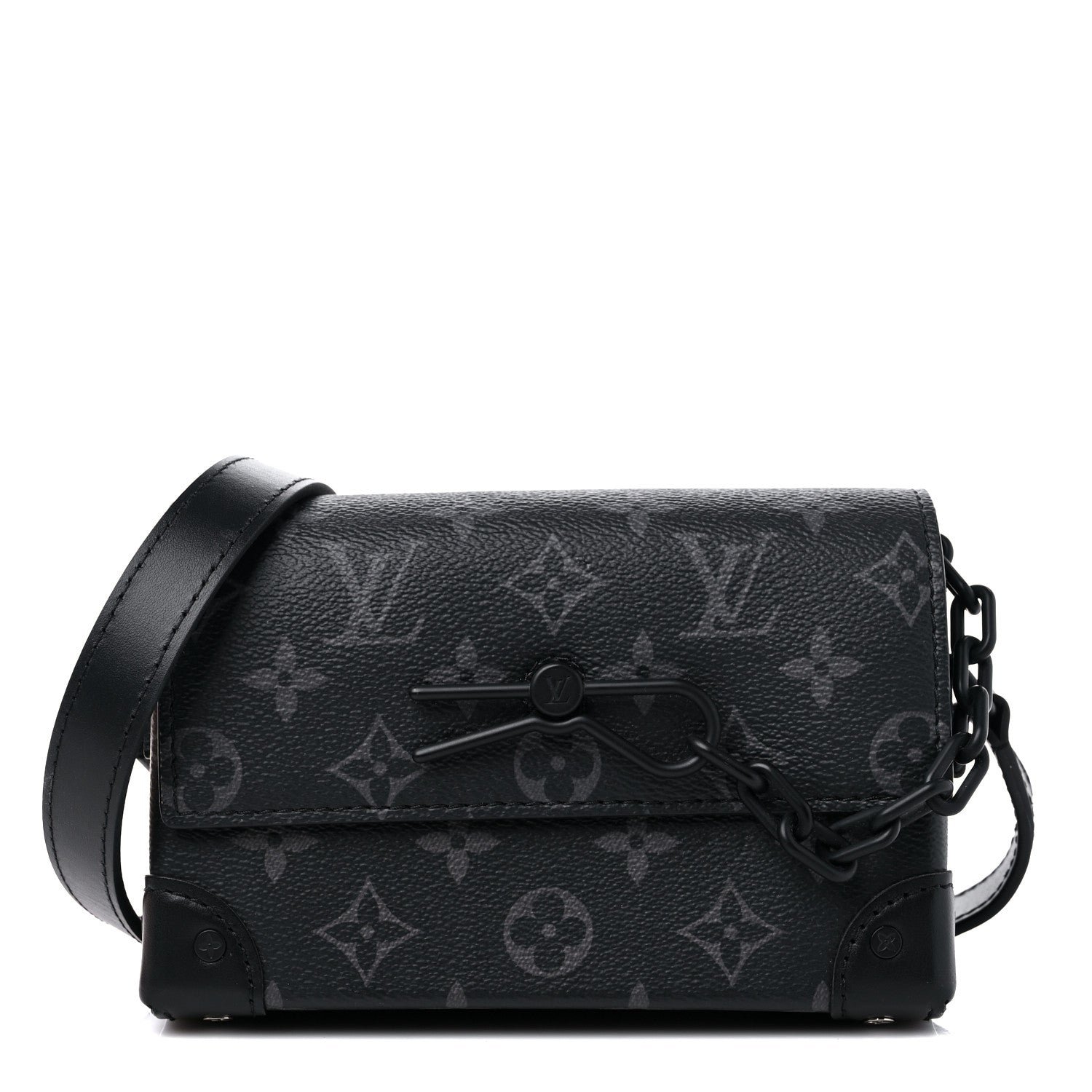 Louis Vuitton Monogram Eclipse Steamer Wearable Wallet