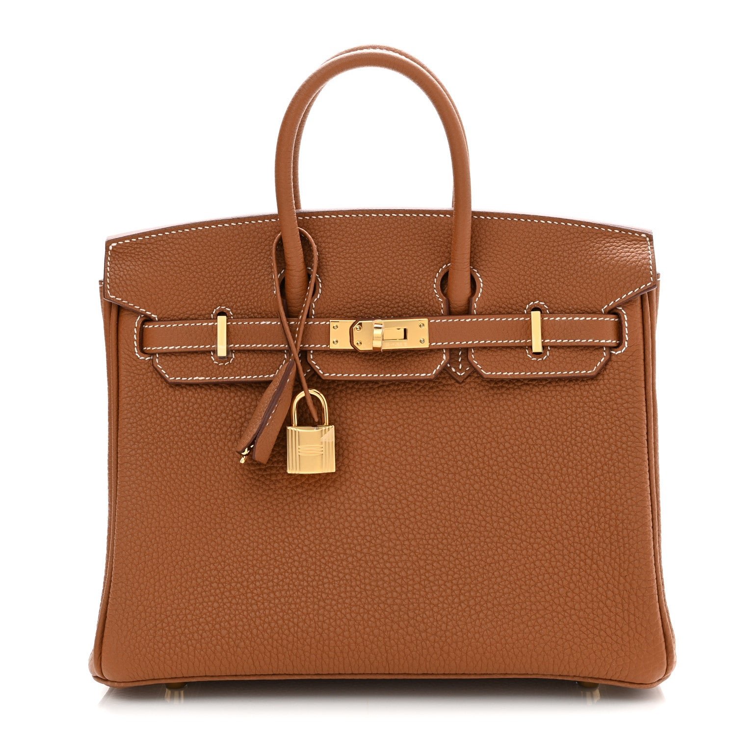 Hermes Togo Birkin 25 Gold